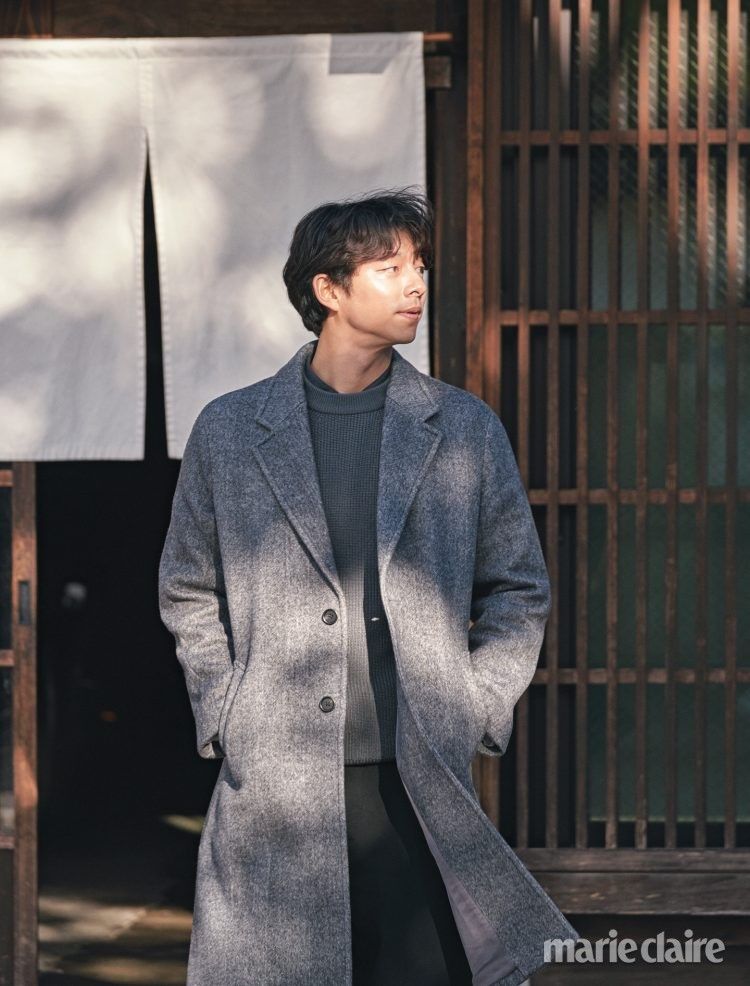 Additional Cheeky Images Of Gong Yoo For October Marie Claire Couch Kimchi